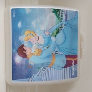 Tupperware: Disney Cinderella Sandwich Keeper, Hologram, 3752A-1